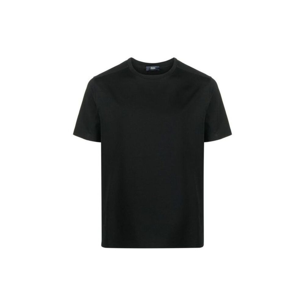 Herno Black Cotton Men's T-Shirt